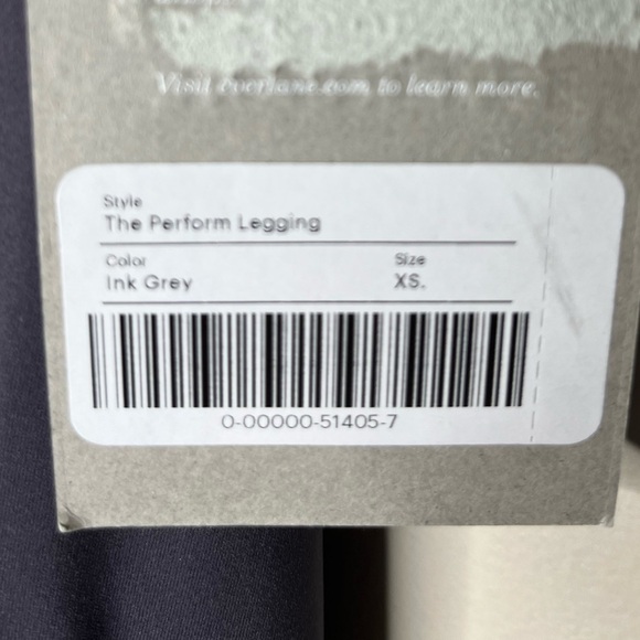 NWT Everlane Perform Regular Leggings, XXL, XS, Ink Gray - Picture 9 of 9